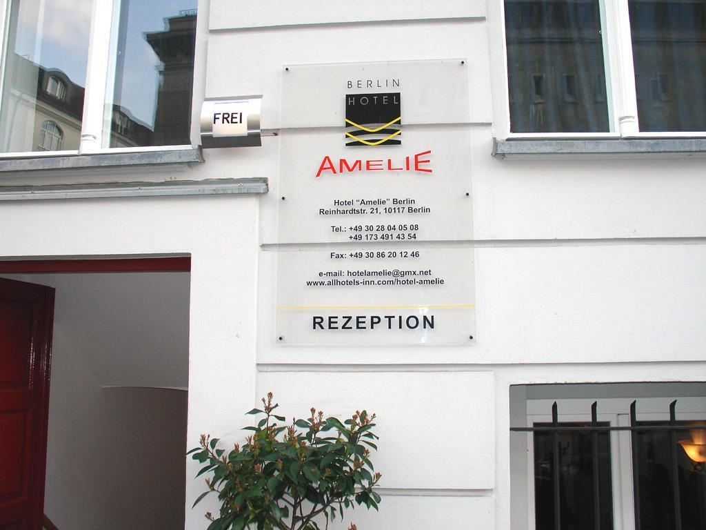 Hotel Amelie Berlin Exterior foto